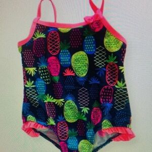 Colorful Pineapple Kids Swimsuit